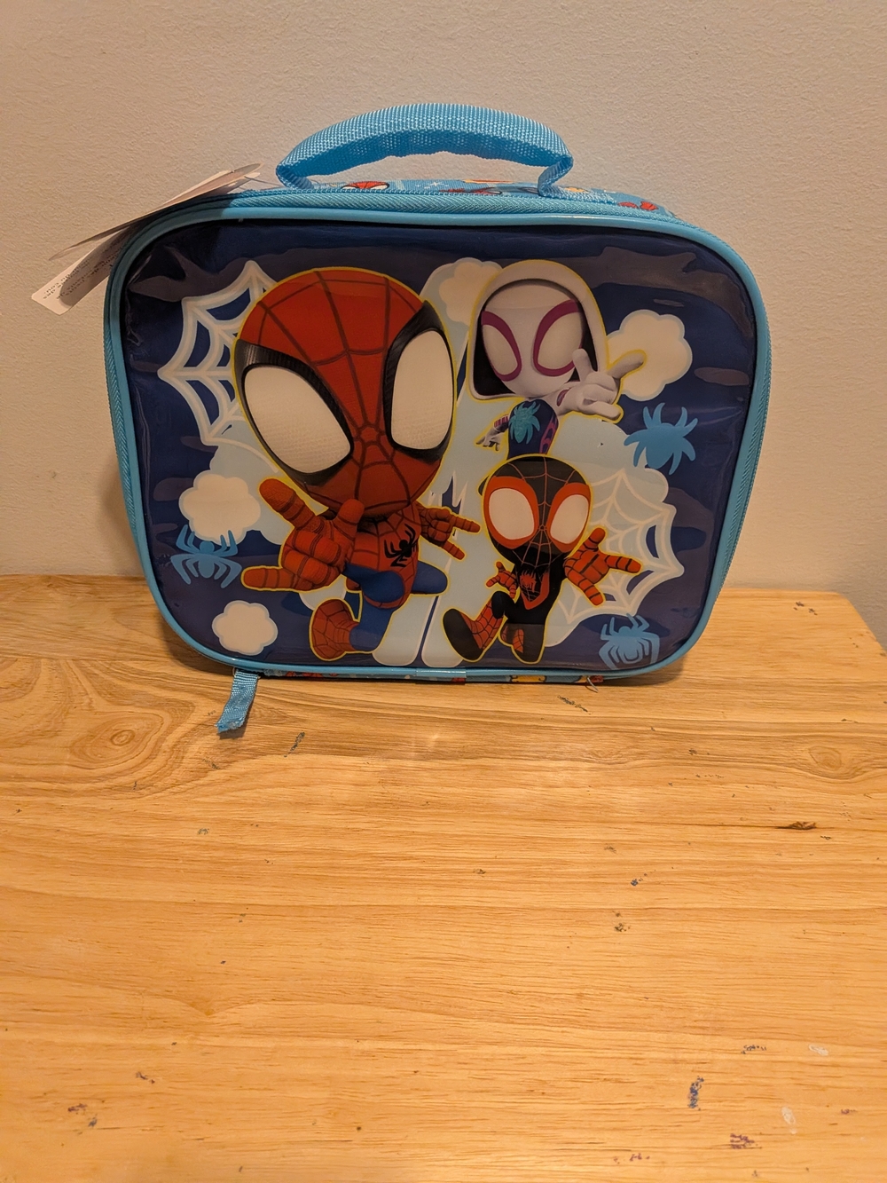 Marvel Blue Spider-Verse Kids Lunch Bag
